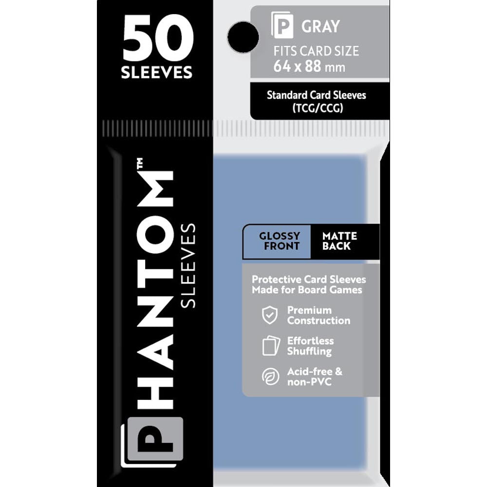 Gray Phantom ermer 50pcs (64x88mm)