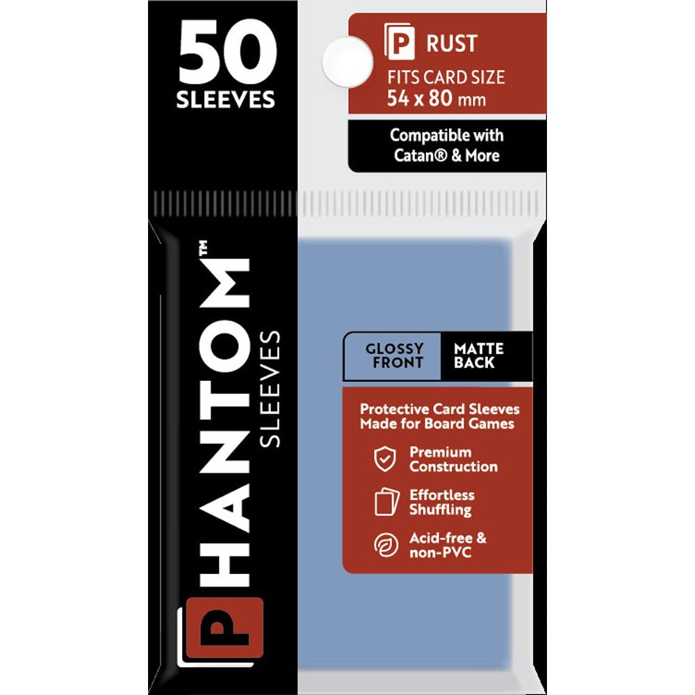 Rust Phantom Rleeves 50pcs (54x80 mm)