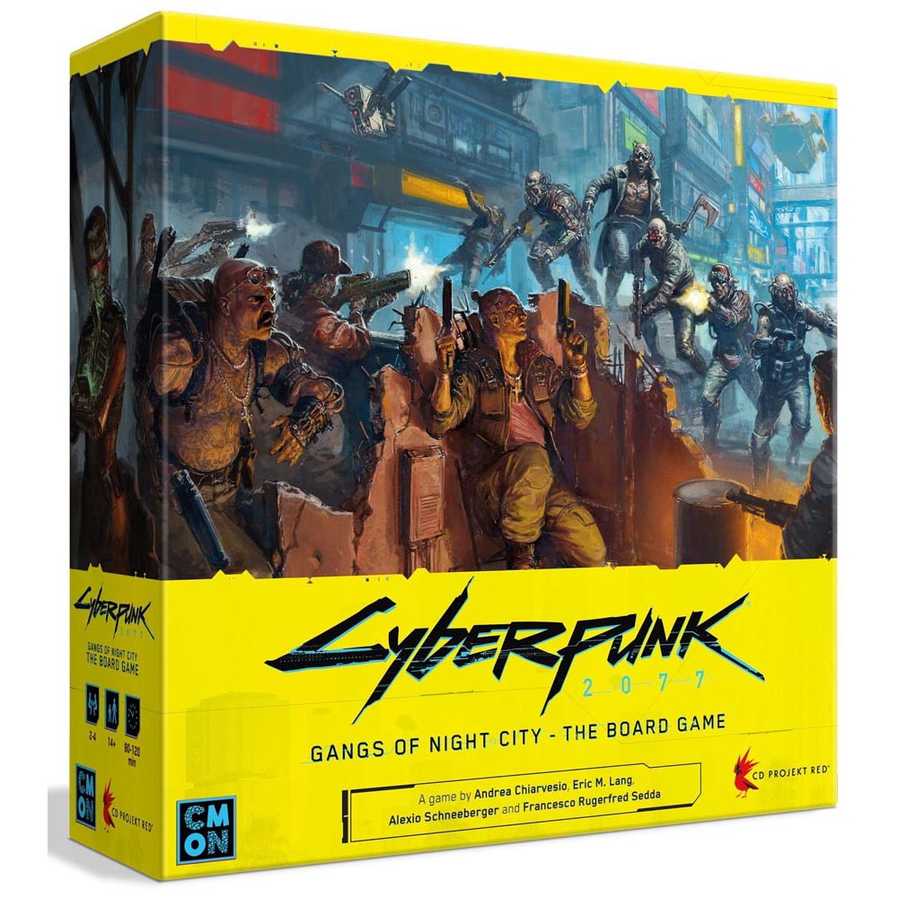 Cyberpunk 2077 Gangs of Night City Board Game