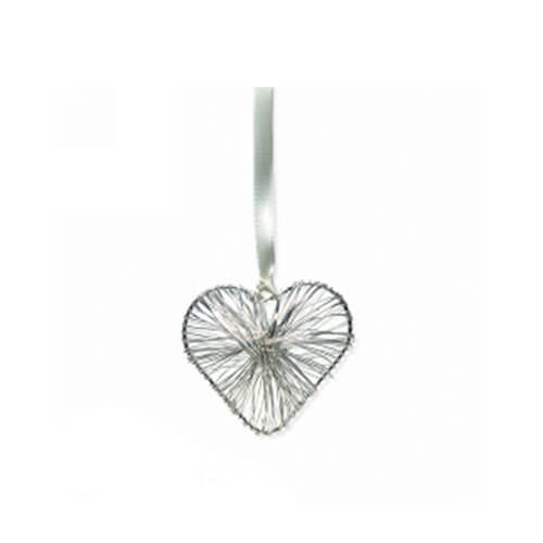 ME Intricate Wire Heart Wedding Charm