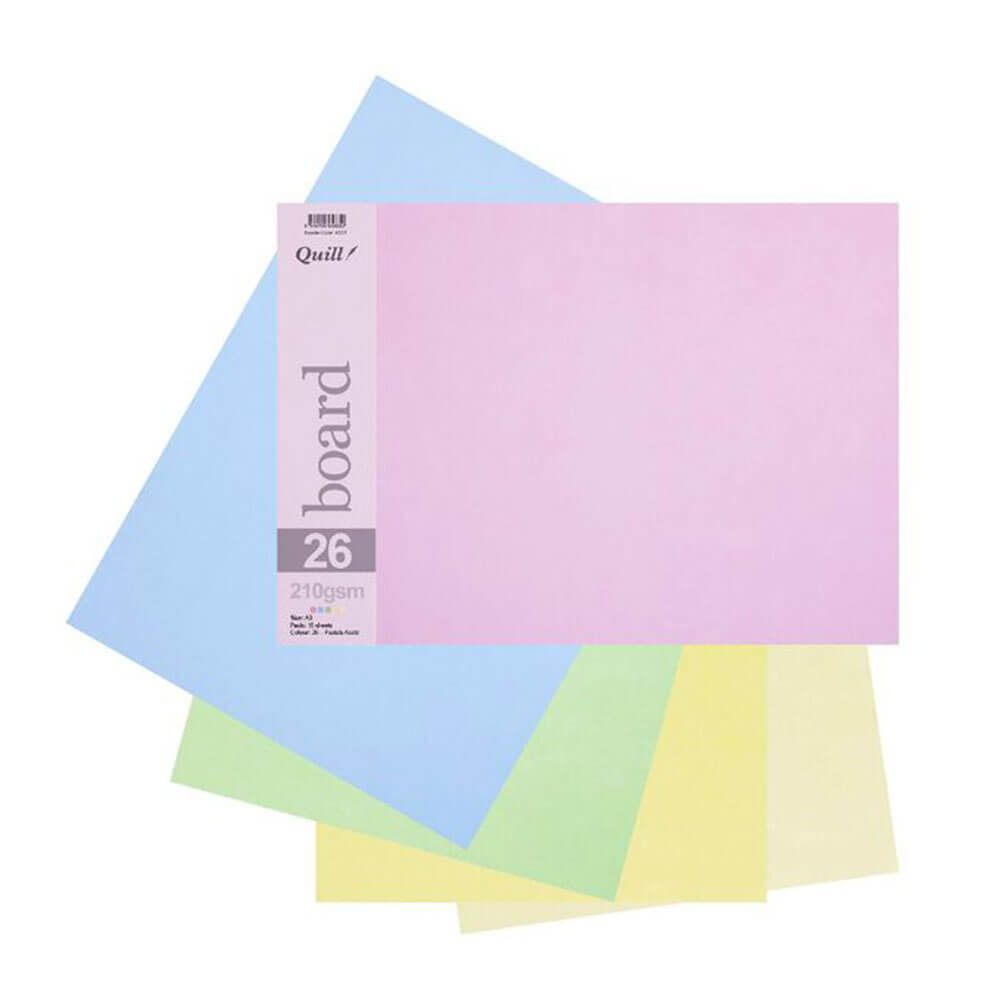 Quill Board A3 assorti 15pk