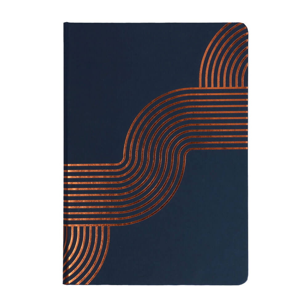 Collins Vanguard Notebook Foil Blue 240 sidor A5