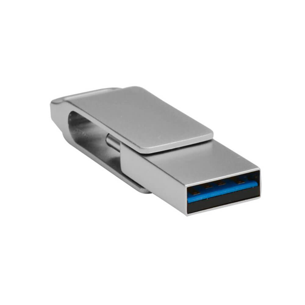 Shintaro USB-C et USB-A Pocket Disk Drive (Silver)