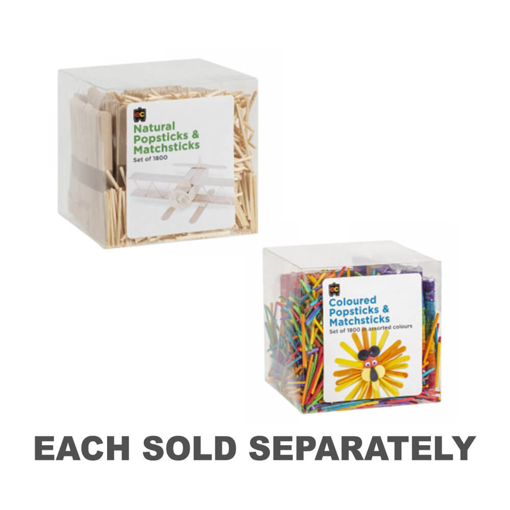 EC Popsticks & Matchsticks (1800pk)