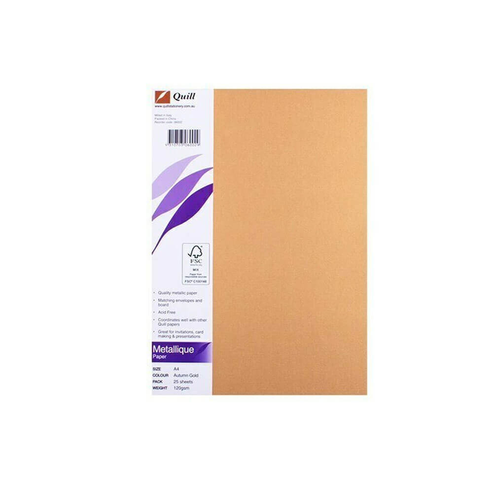 Papier métallique Quill A4 (25pk)