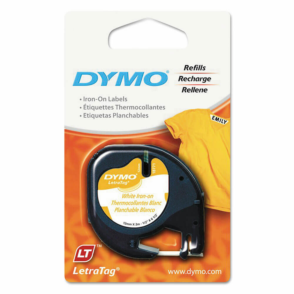 Dymo letra-tag tape label