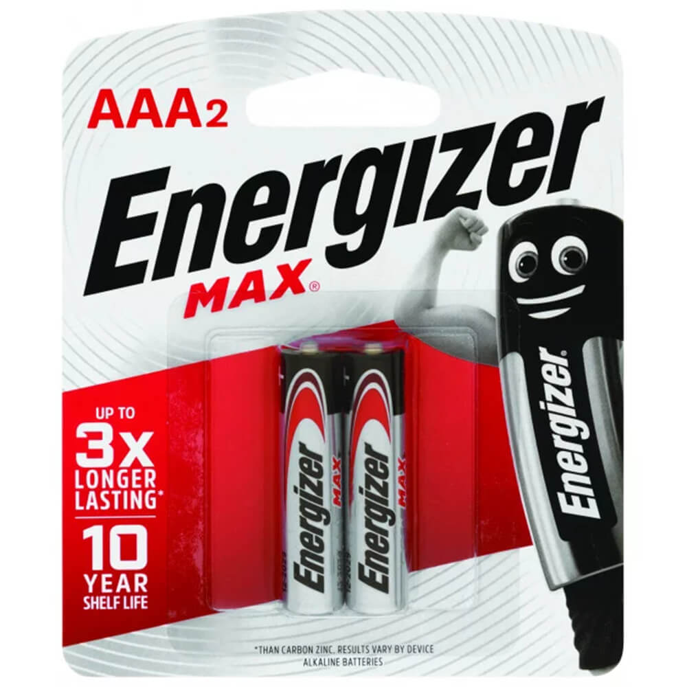 Batteries alcalines énergisantes (2pk)