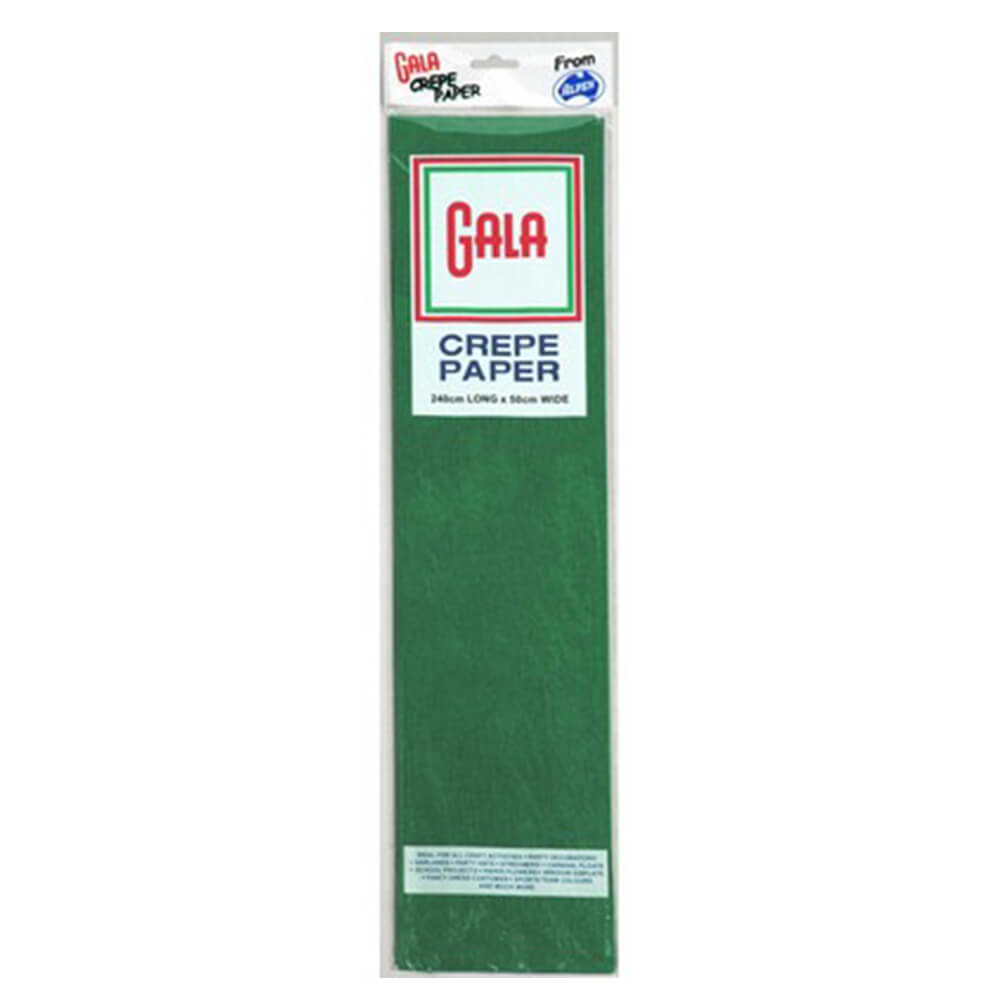 Gala Crepe Paper 12 Pack (240x50cm)