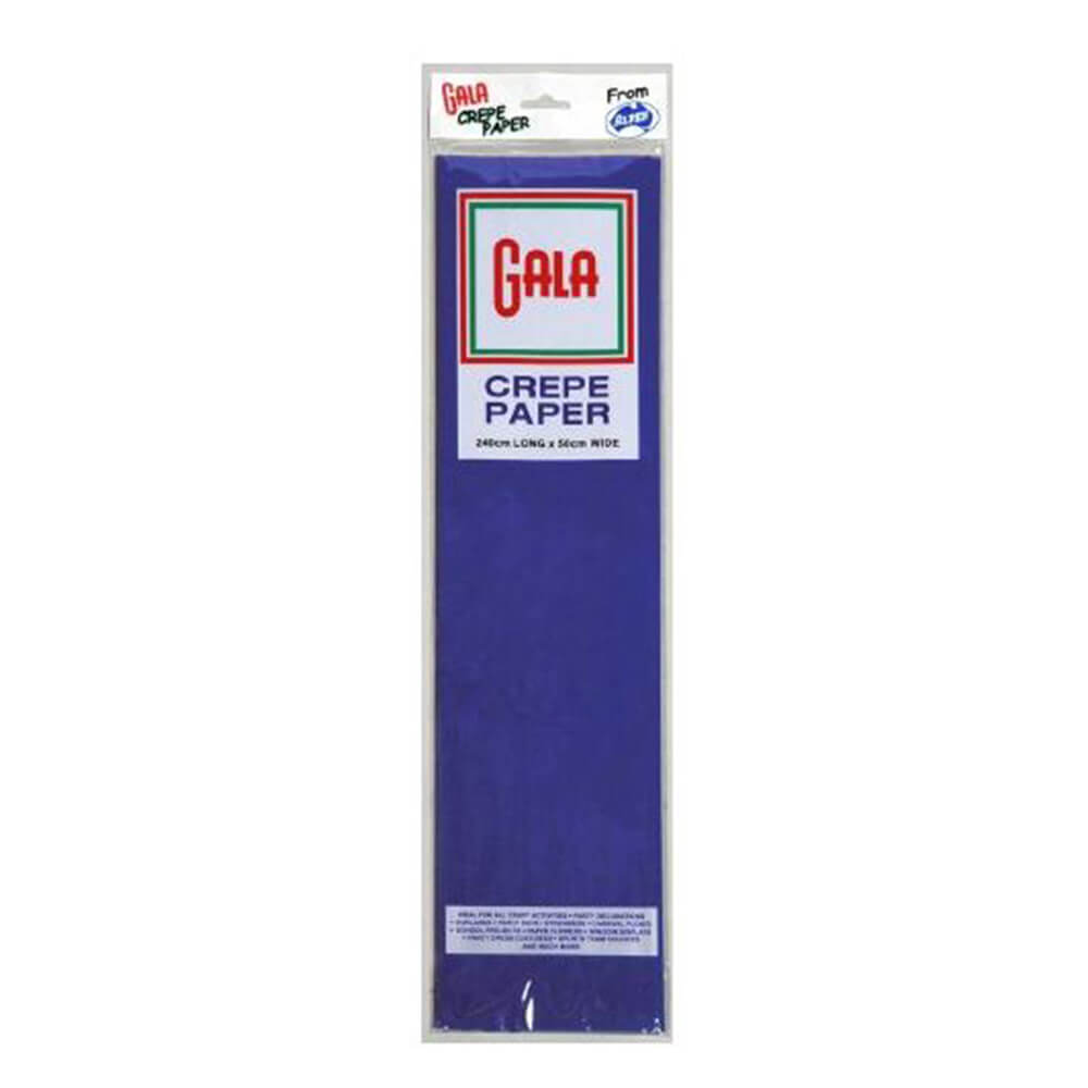 Gala Crepe Paper 12-Pack (240x50 cm)