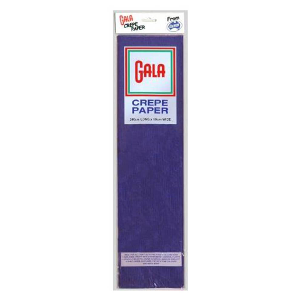 Gala Crepe Paper 12 Pack (240x50cm)