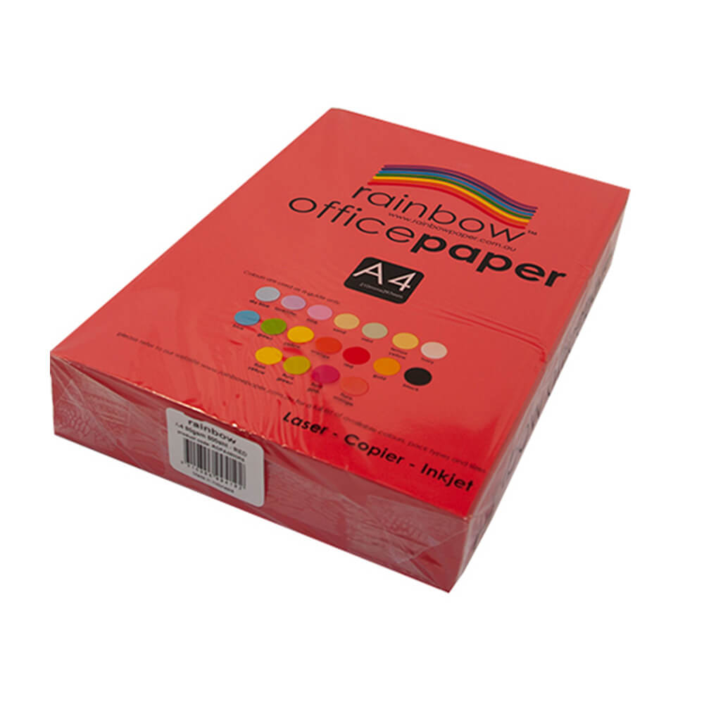  Regenbogenfarbenes A4-Bürokopierpapier (80 g/m²)