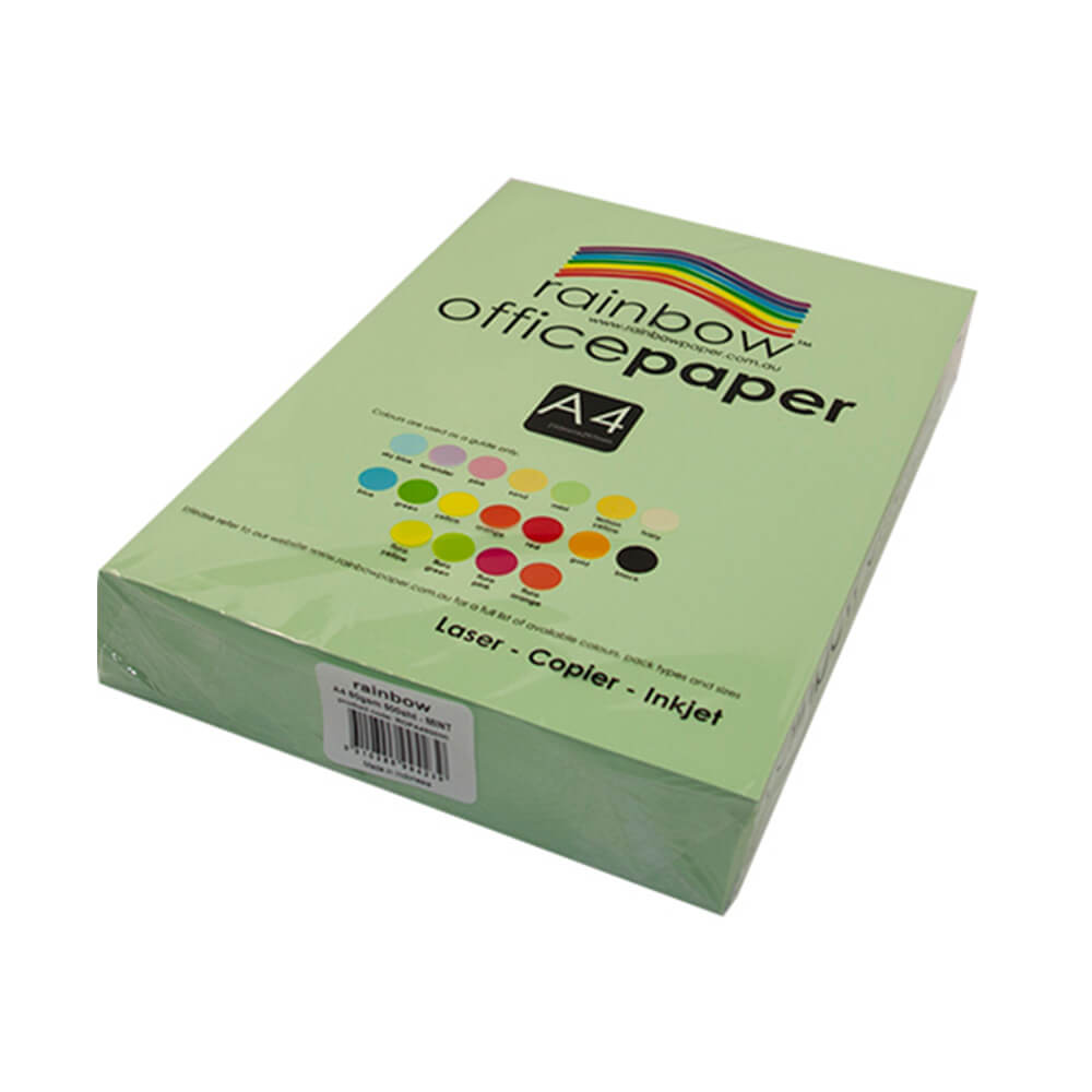  Regenbogenfarbenes A4-Bürokopierpapier (80 g/m²)