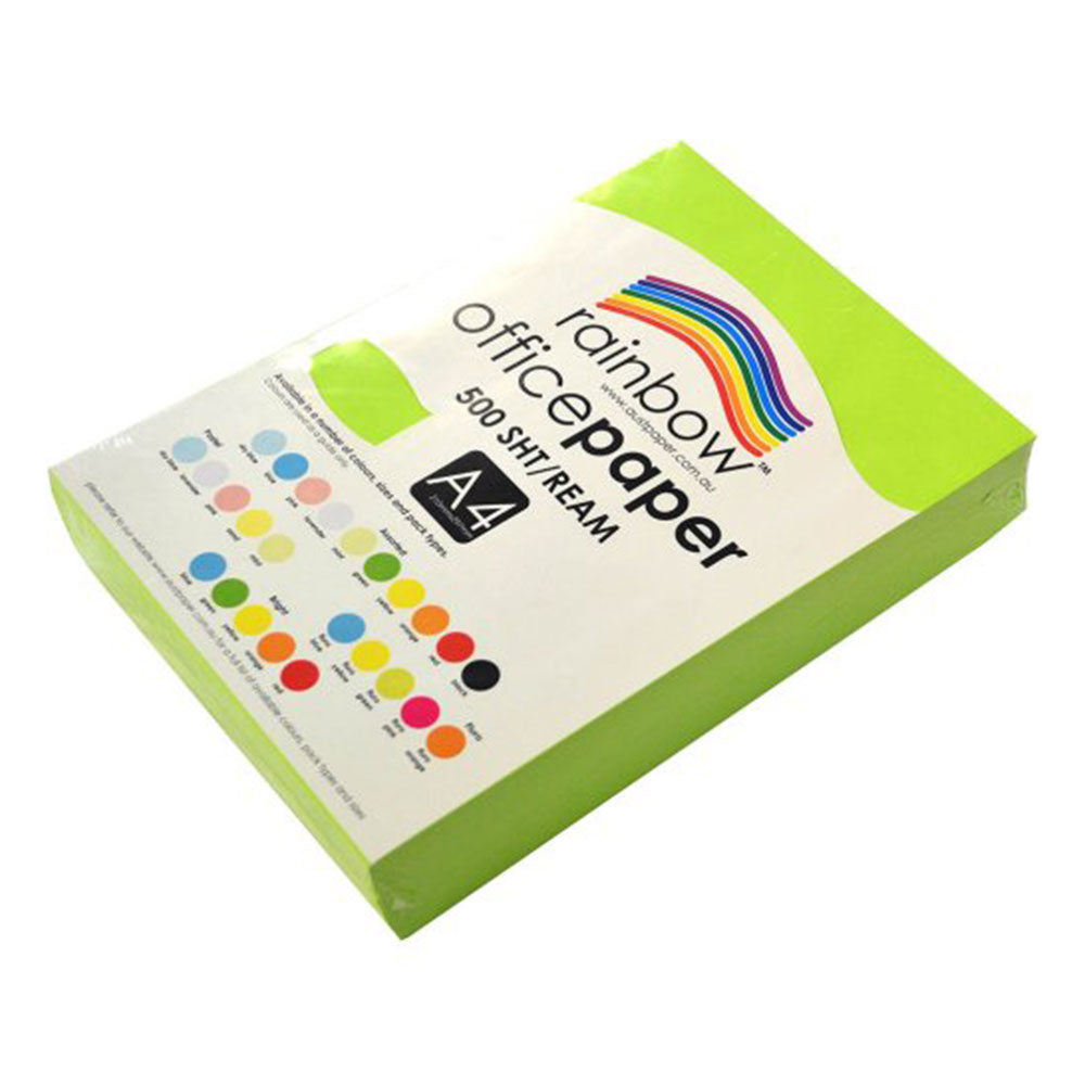 Rainbow A4 Fluoro Copy Paper 75gsm 1-resumen