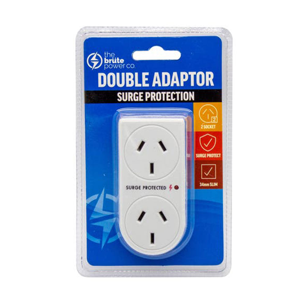 TBPC avec une surtension Double adaptateur (blanc)