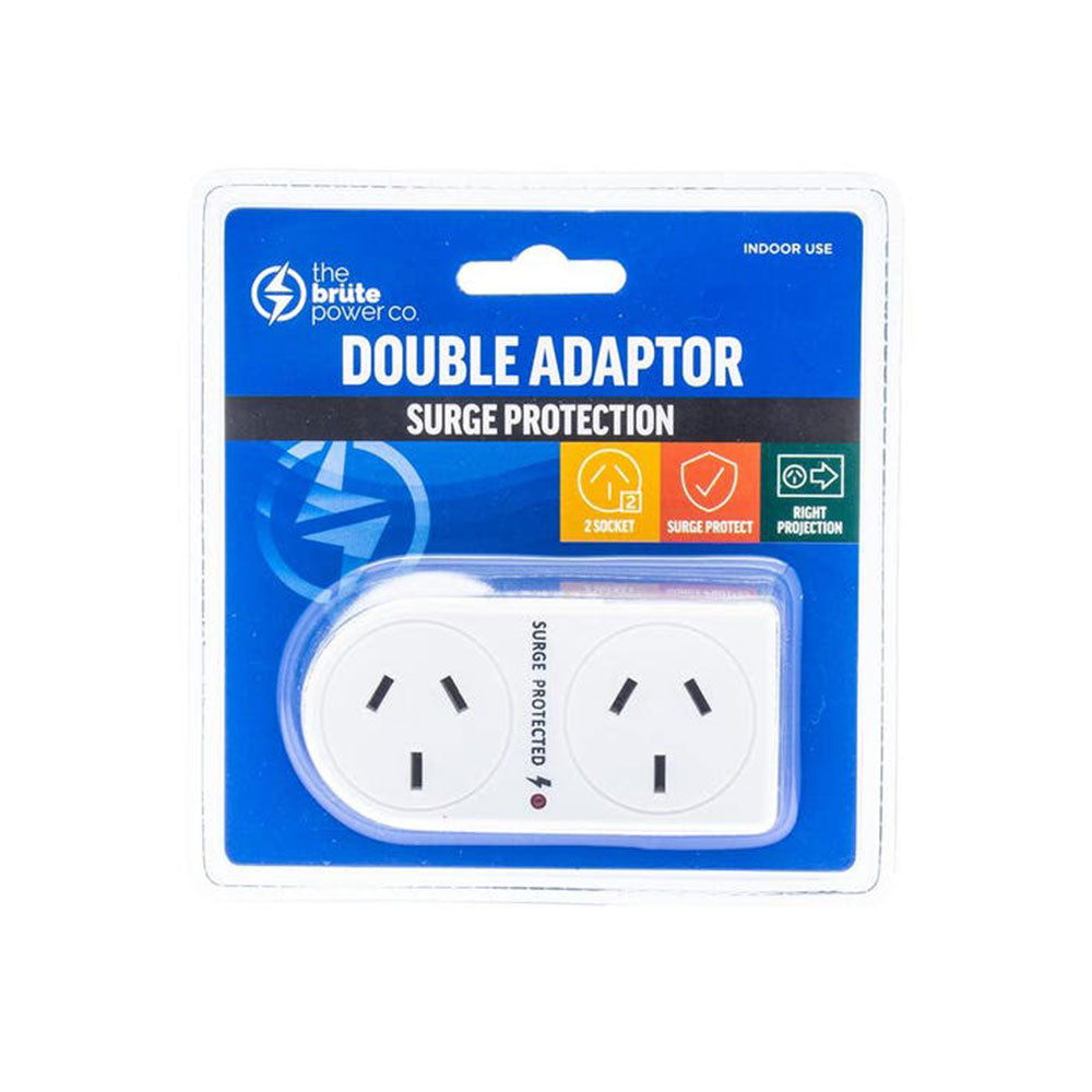 TBPC avec une surtension Double adaptateur (blanc)