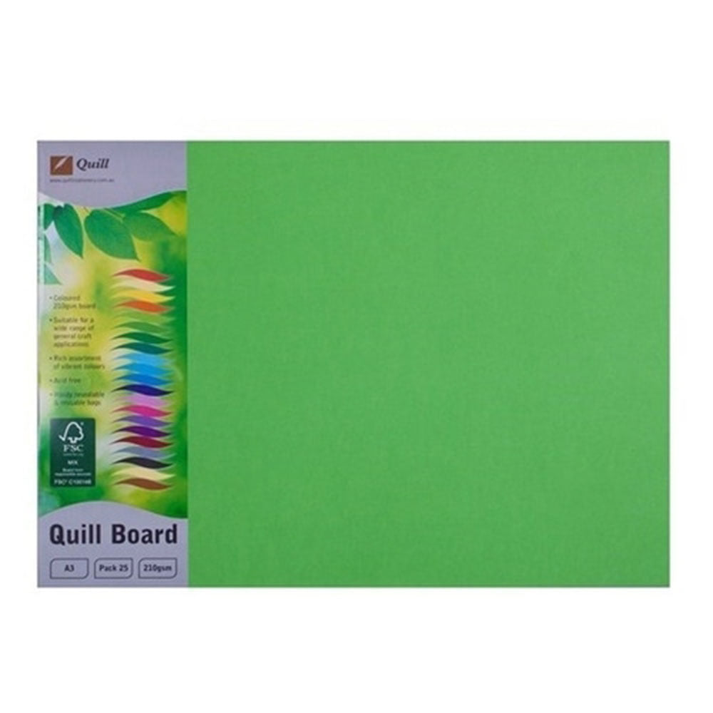 Quill A3 Cardboard 210GSM (pacchetto di 25)