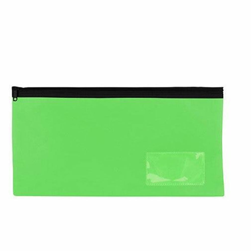 Celco Bright Pencil Case W/ 1 Zip (verde lima)