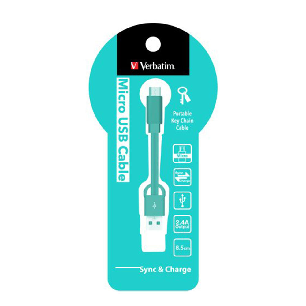 Terbatim Charge & Sync Micro USB Keychain Cable 9cm