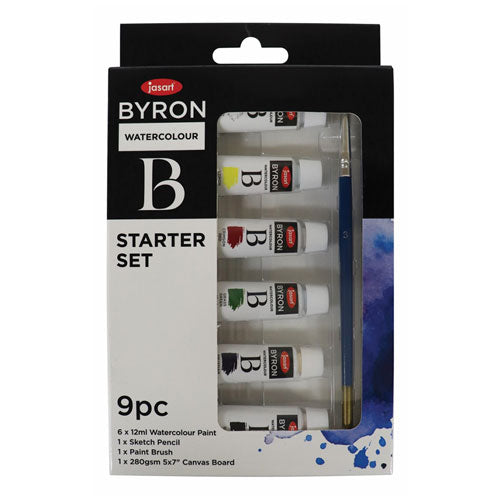 Jasart Byron Paint Starter Set (Pack of 9)