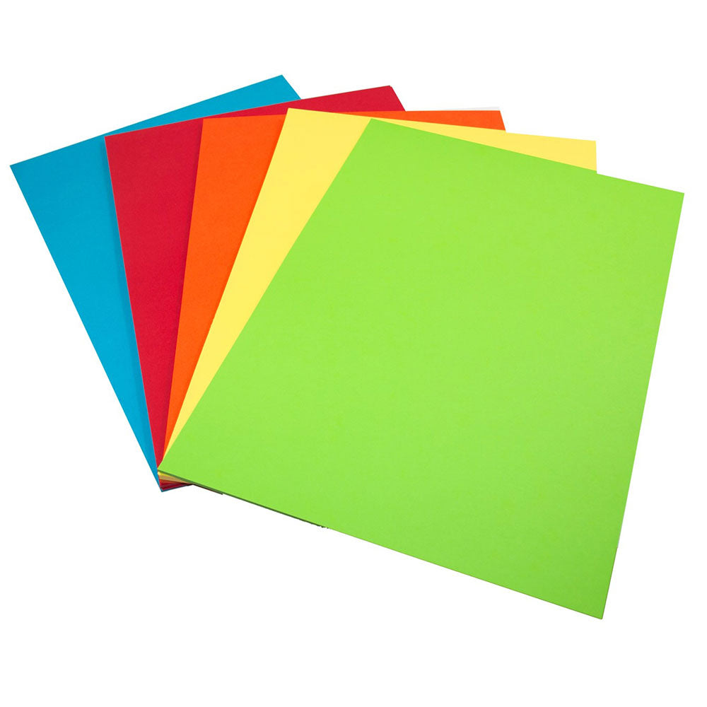 Rainbow Spectrum A4 220GSM Cardboard 100 folhas