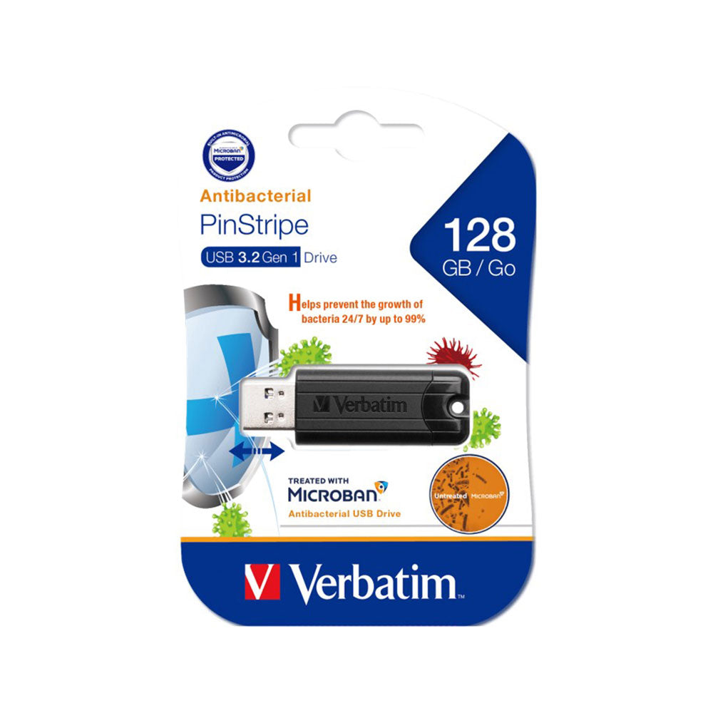 Verbatim Store N Go Microban 3.0 USB Drive (svart)