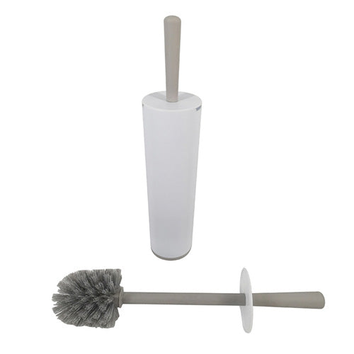 Compass Toilet Brush (White/Grey)