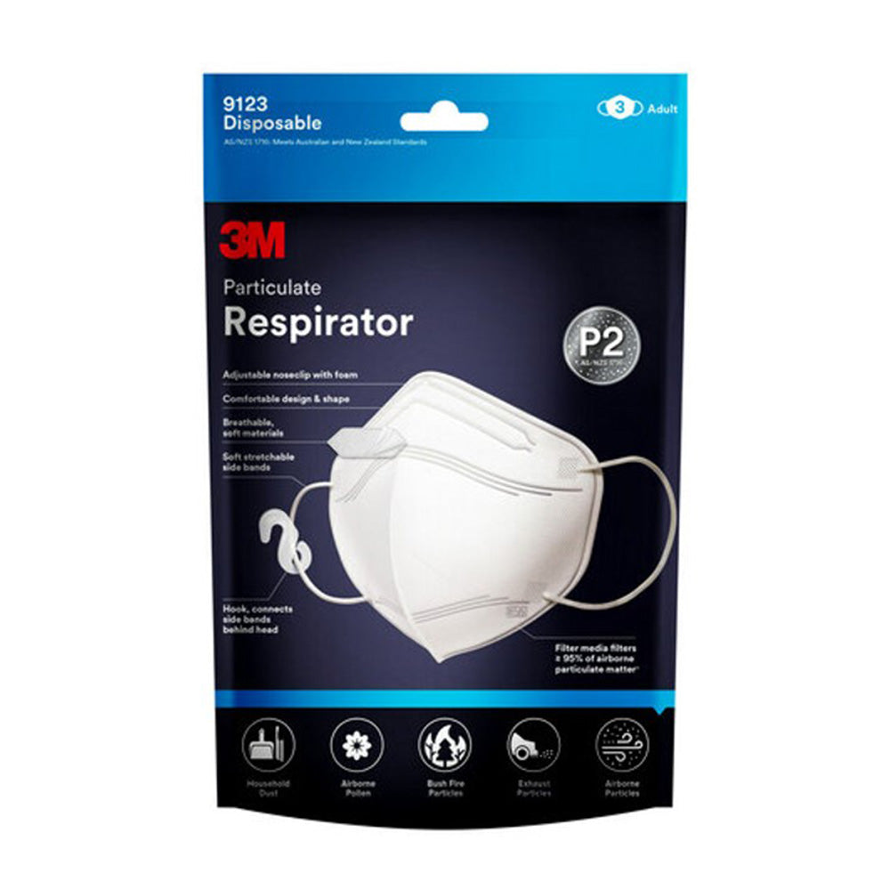 Maschera respiratoria usa e getta particellata 3m