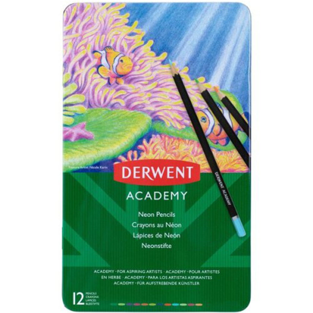 Derwent Academy Color Pencil (paquete de 12)