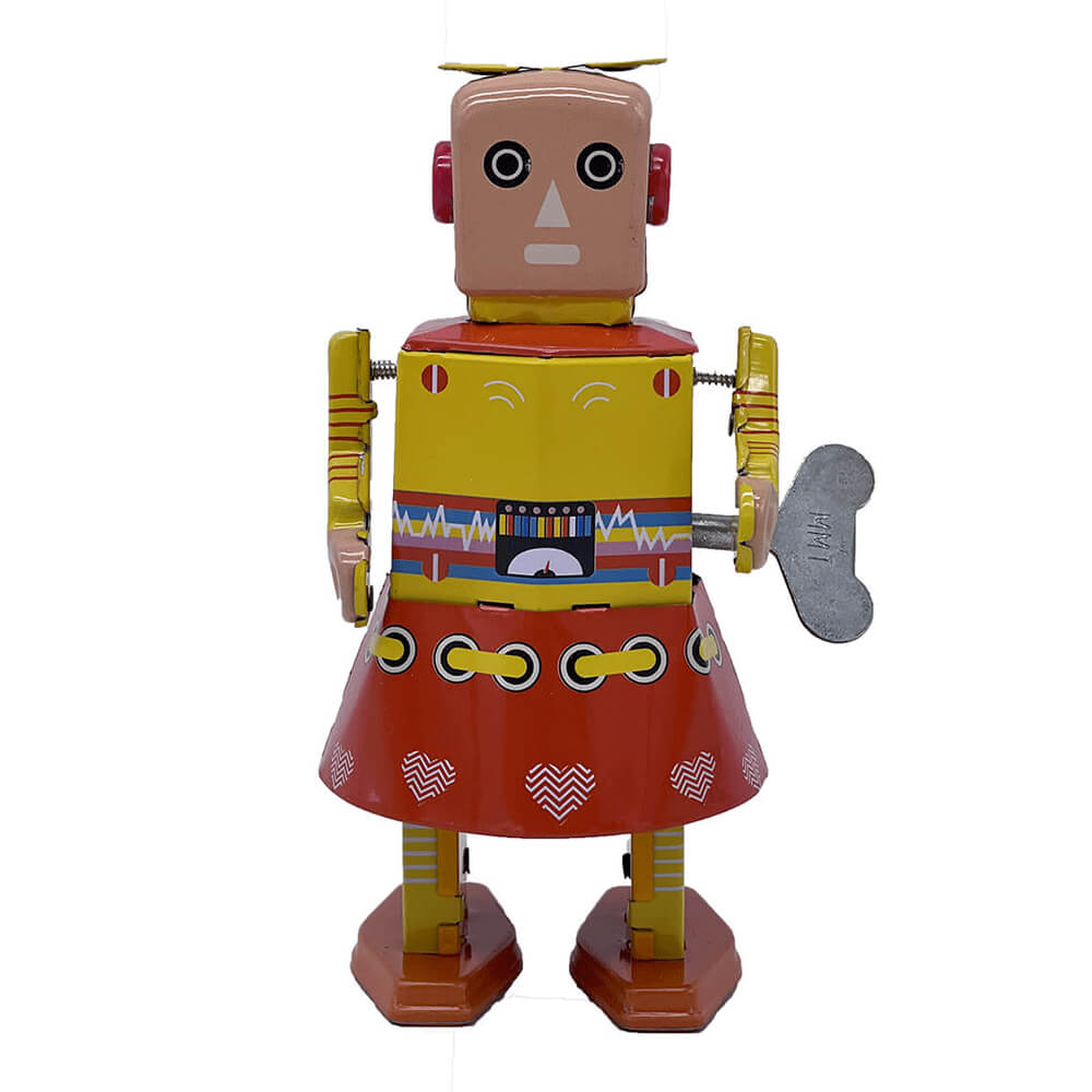 Sr. y Sra. Tin Robot Toy 15cm