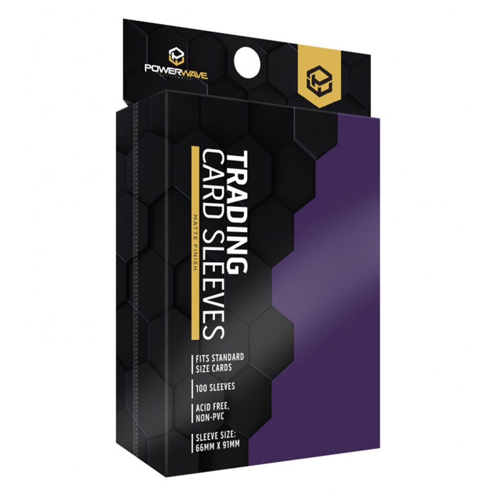 Powerwave Matte Card Sleeves 100-Pack