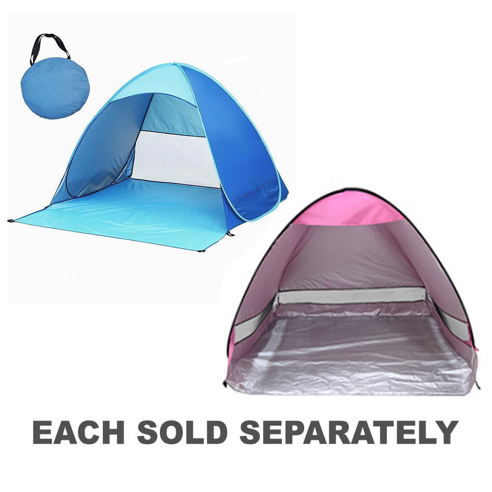 Tall Pop Up Beach Tent with Mat (165x150x110cm)