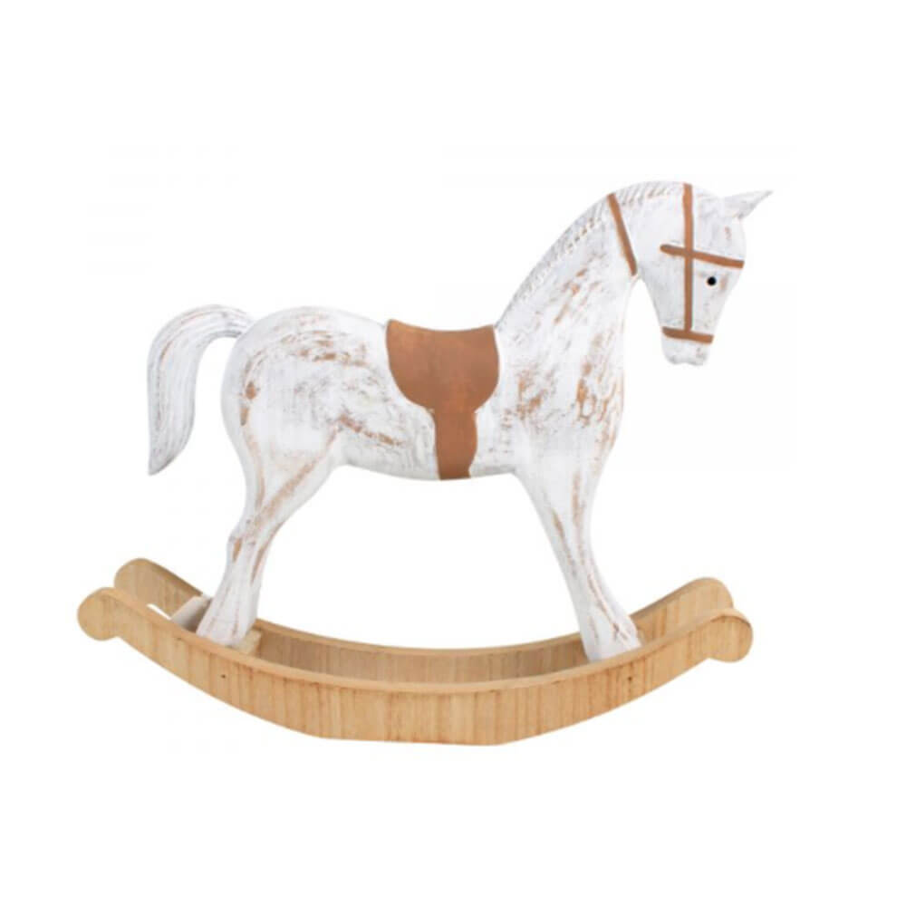 Ornamento de madera de caballo deggy de Peggy