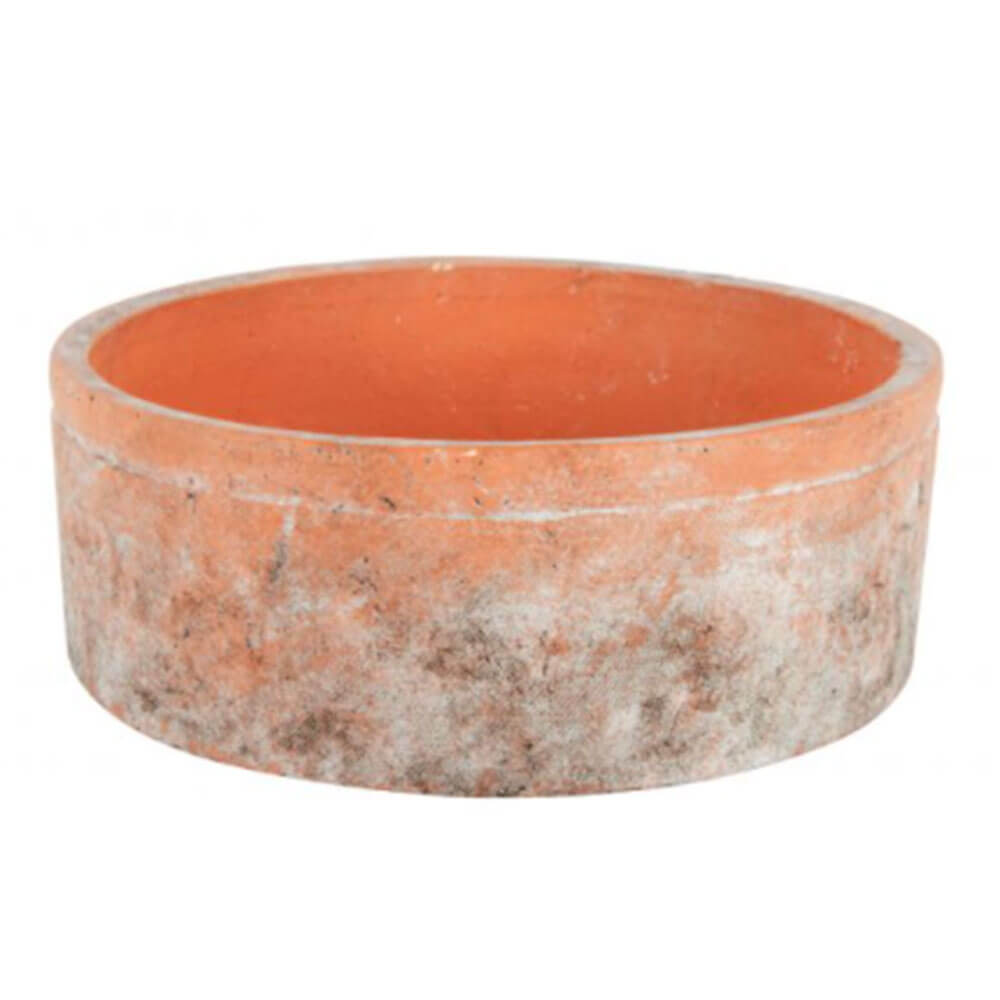 Sersi Antik ansigtsbeton Pot Terracotta