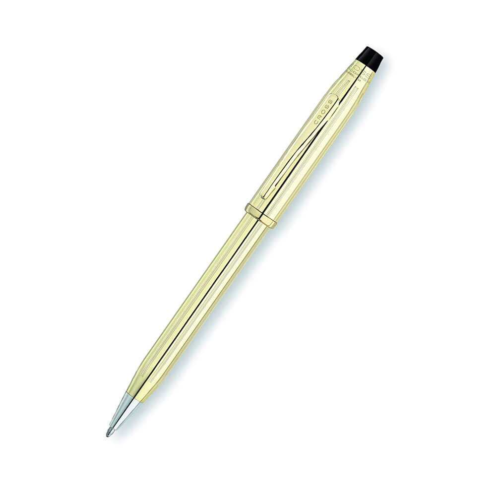 Century II 10ct guldbelagt pen