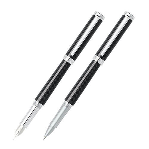 Intensity Carbon Fiber/Chrome Plated Pen