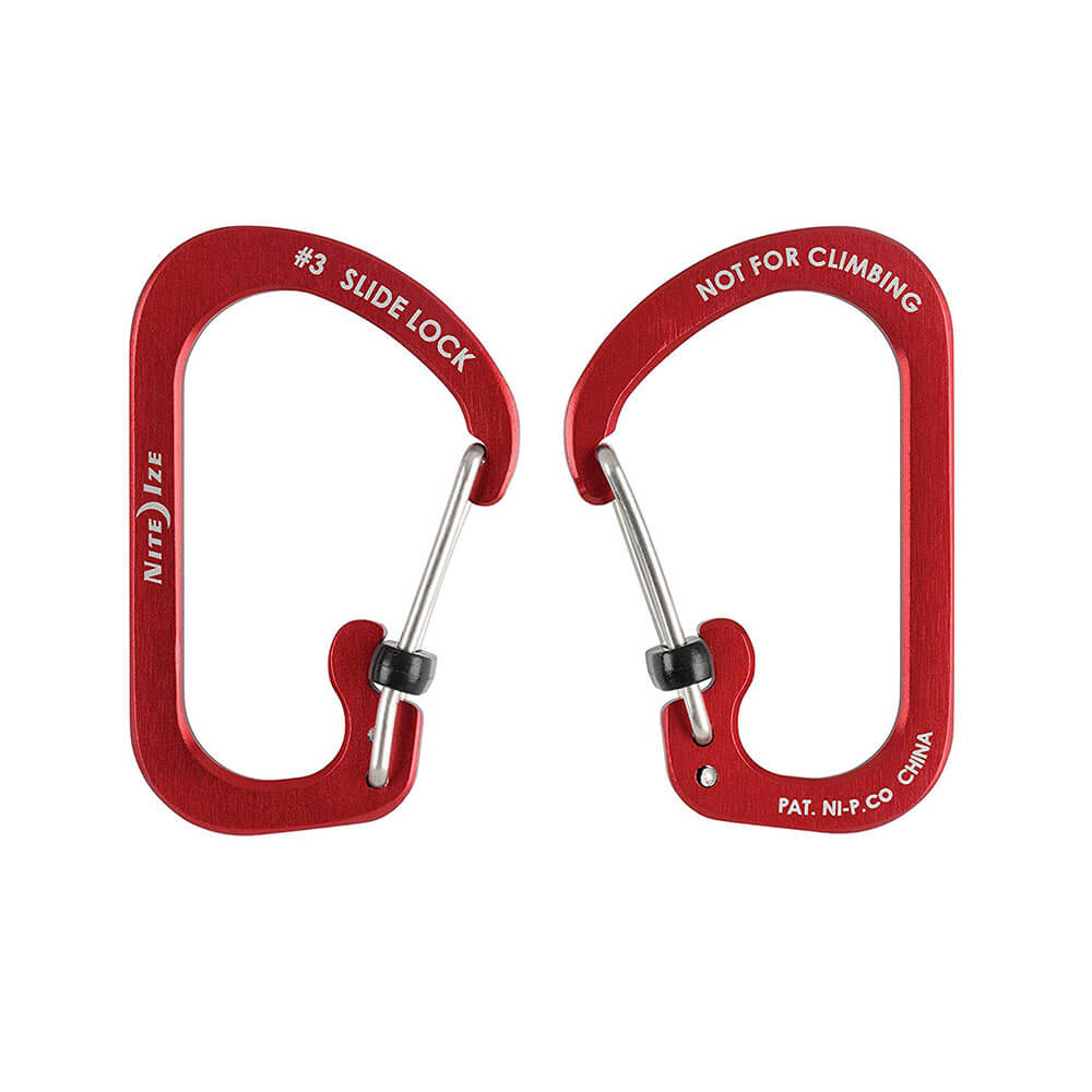 Slidelock Carabiner Aluminium