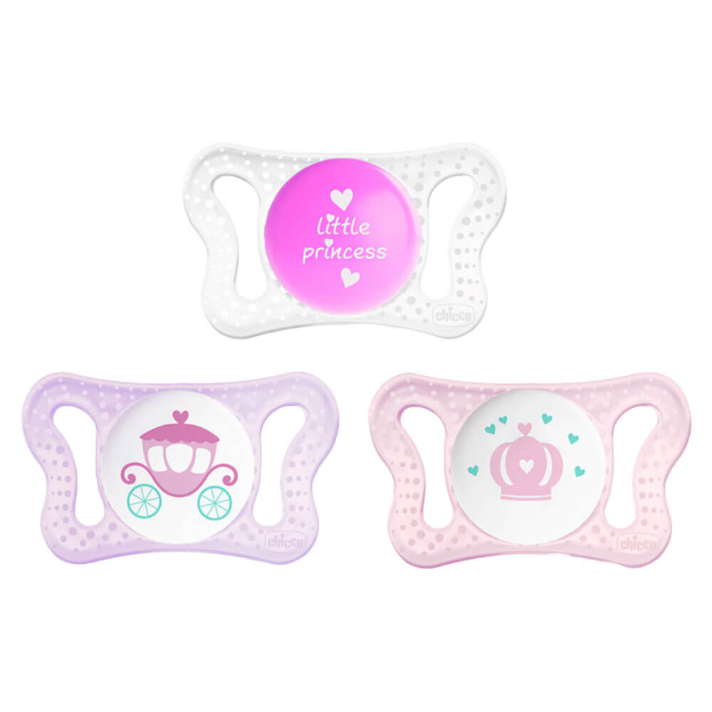 Physio Micro Silicone Pacifier 2pcs (spædbarn)