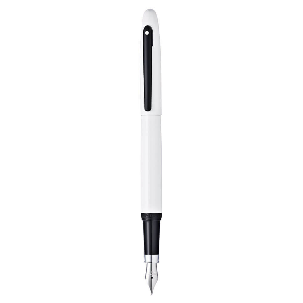 Sheaffer VFM White Laccicer e Penna Black Fountain