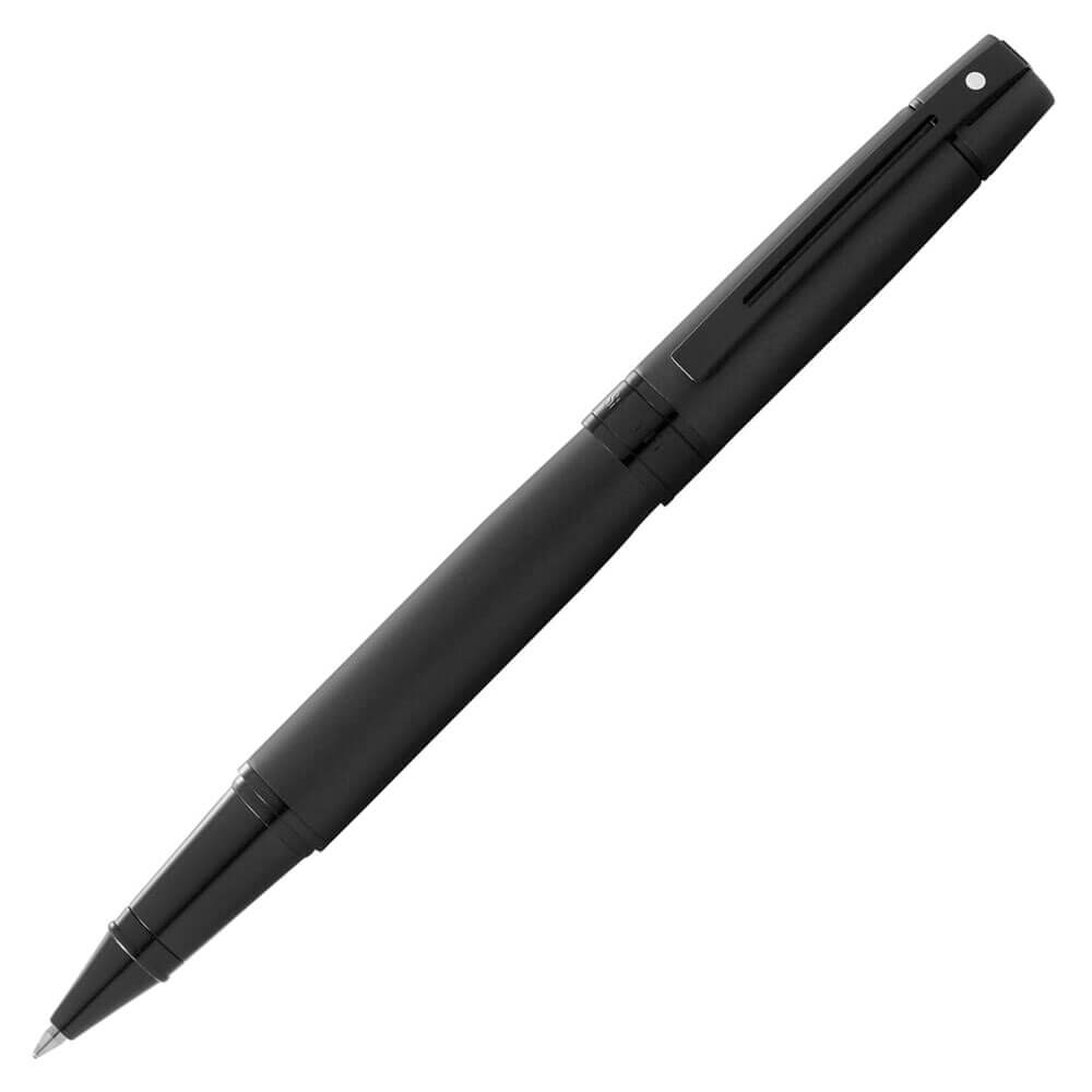 Sheaffer 300 Rollerball Pen con rivestimento nero