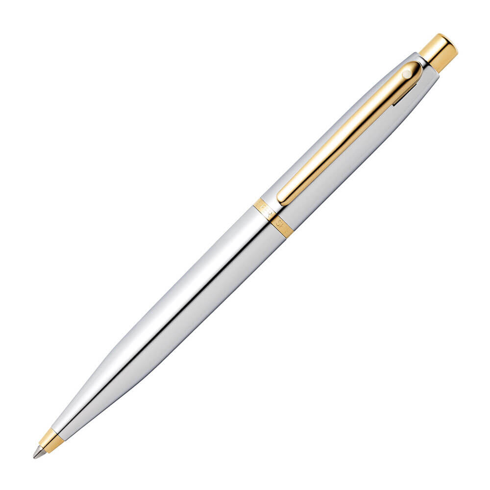 Sheaffer VFM Chrome długopis złotym tonem