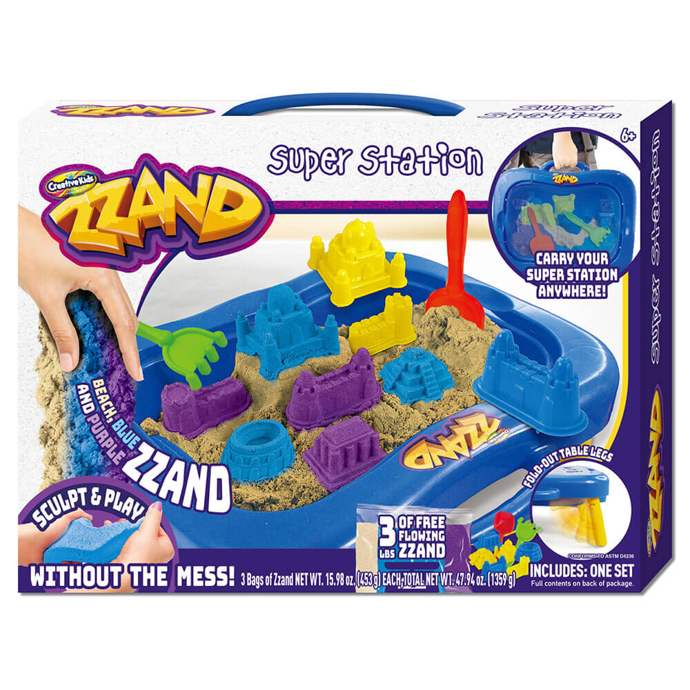 Zzand Super Station Sculpt & Play Set