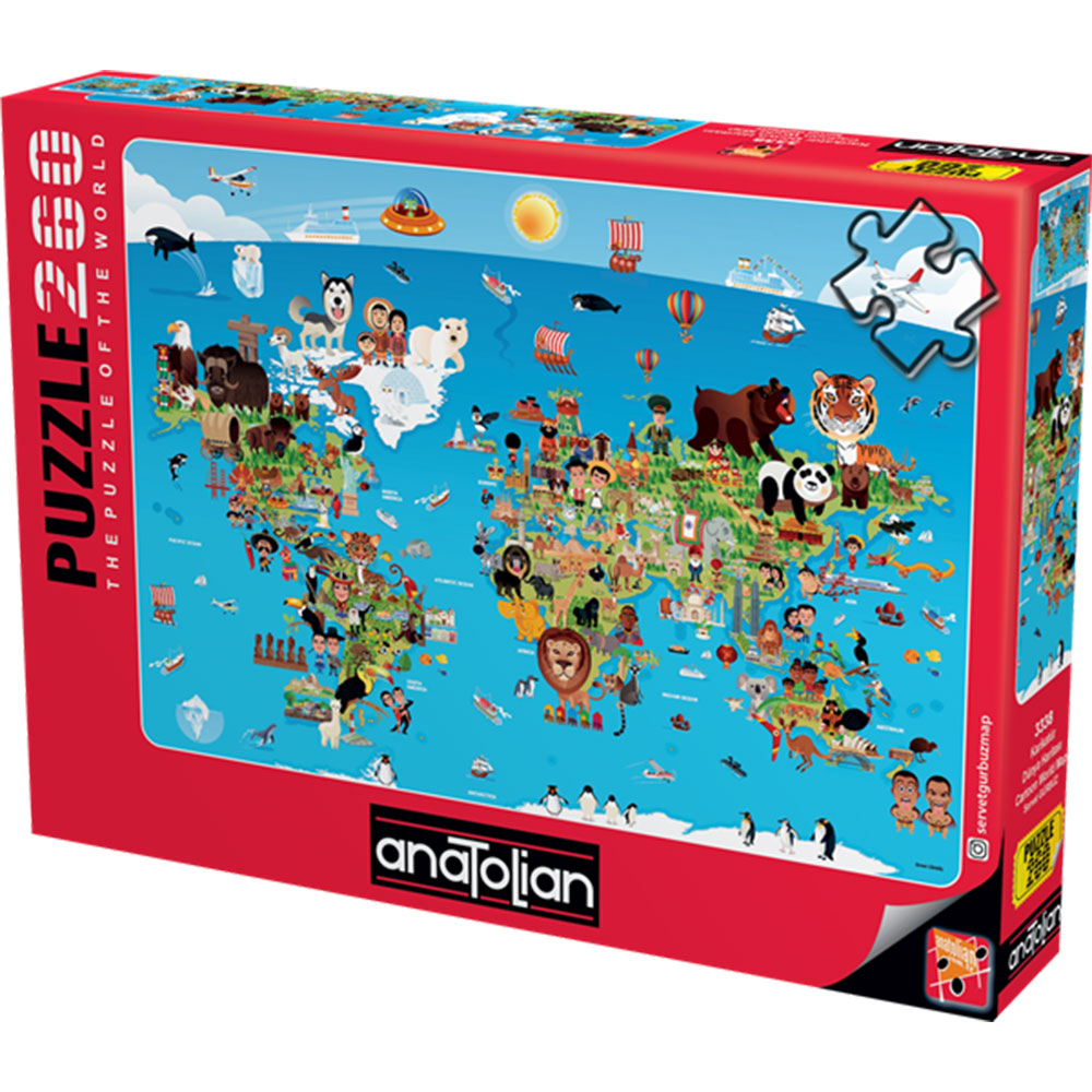 Anatolian the Puzzle of the World 260pcs