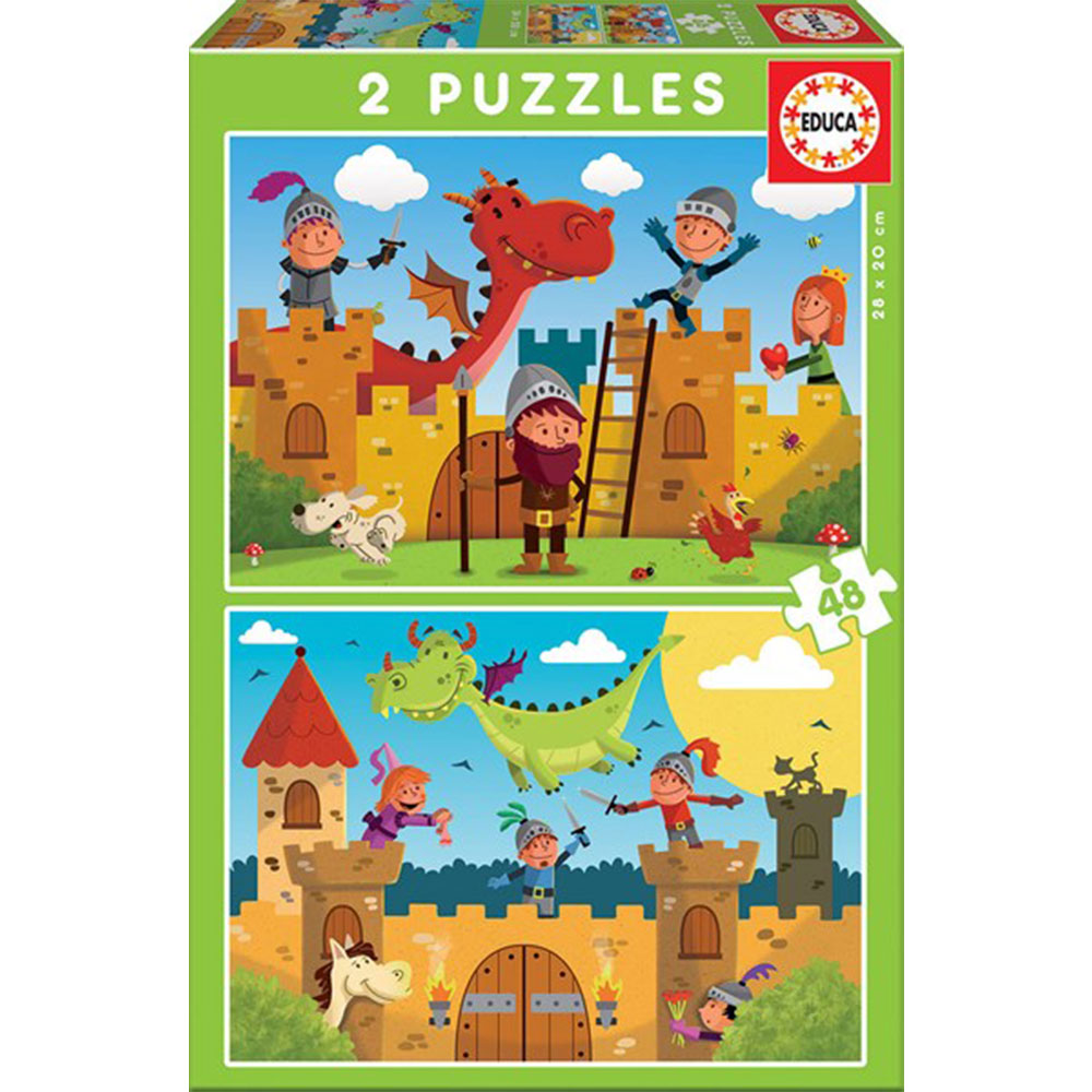 Educa Puzzle Collection 2 Sets met 48 stcs