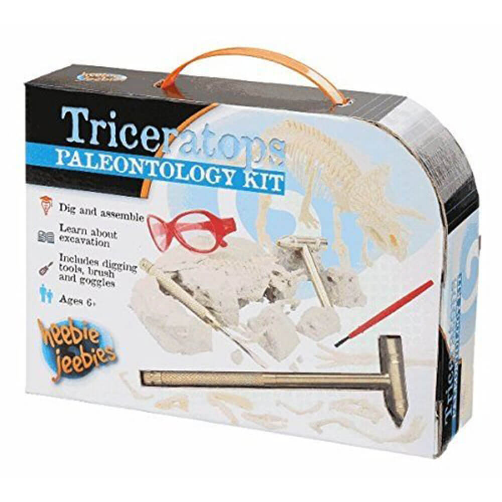 Triceratops Paleontology Kit