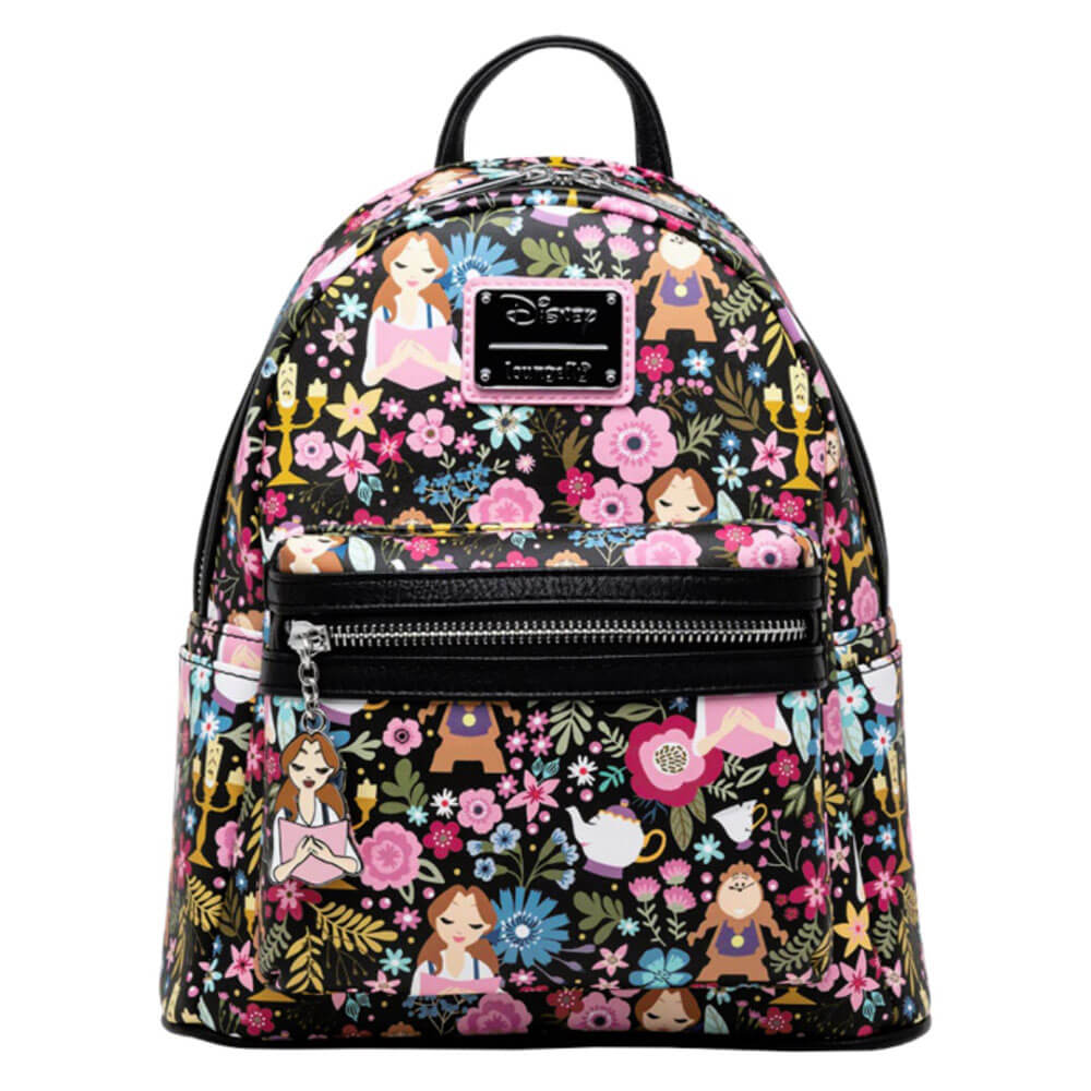 Beauty & the Beast (1991) Belle Floral Mini Backpack