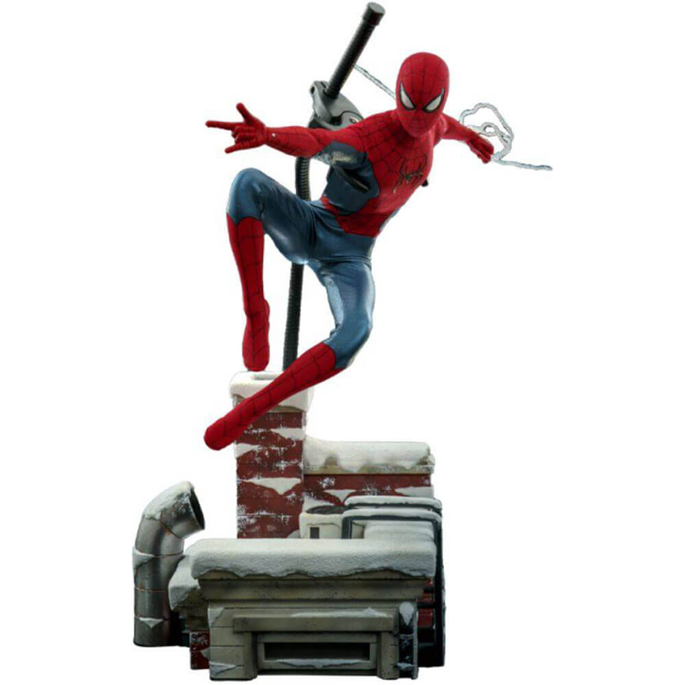 Spider-Man New Red & Blue Suit 1: 6 Schaalfiguur