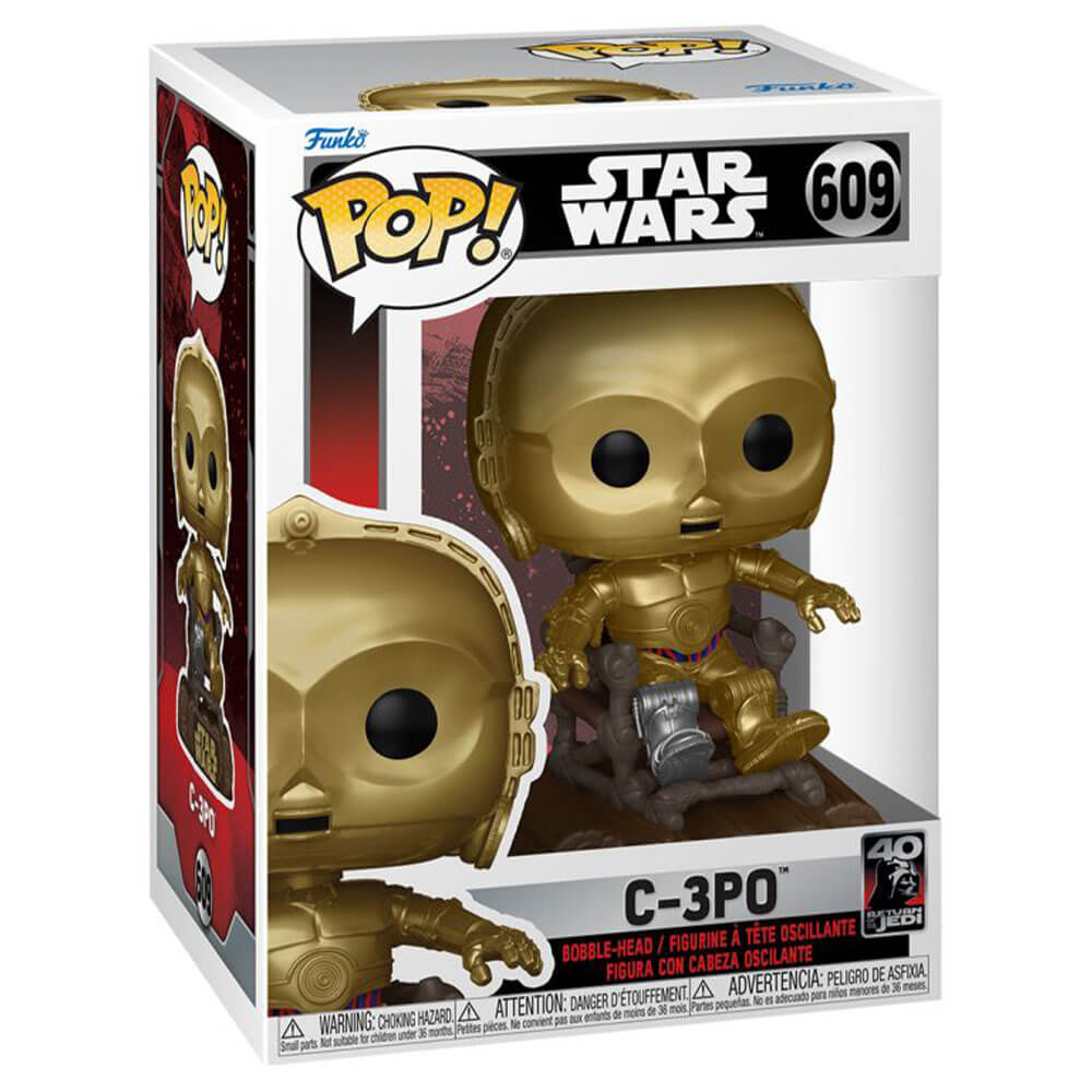 Star Wars 40th Anniversary C3P0 in Chair Pop! Vinyl