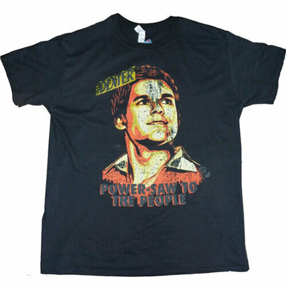 Camiseta macho negra de Saw Saw dexter