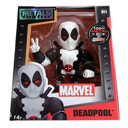 Deadpool White 4" Metal