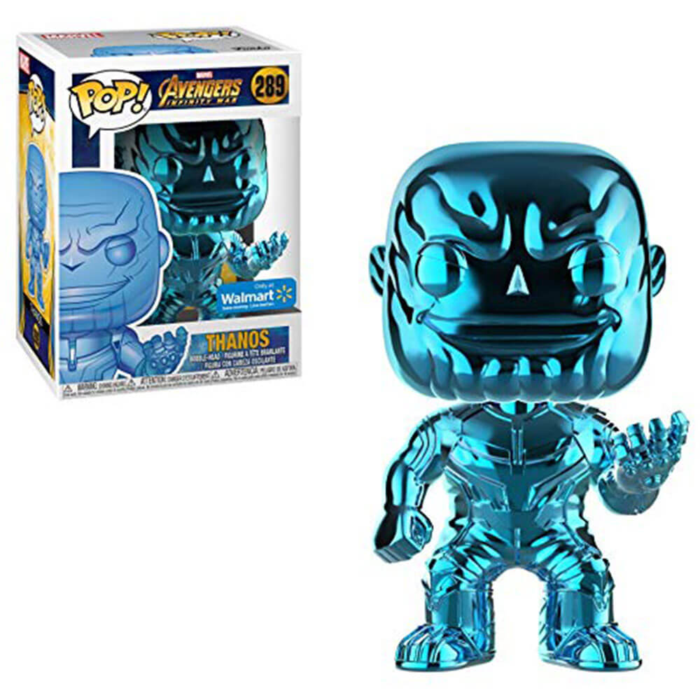 Avengers 3 Infinity War Thanos Blue Chrome US Pop! Vinyl